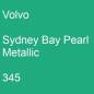 Preview: Volvo, Sydney Bay Pearl Metallic, 345.